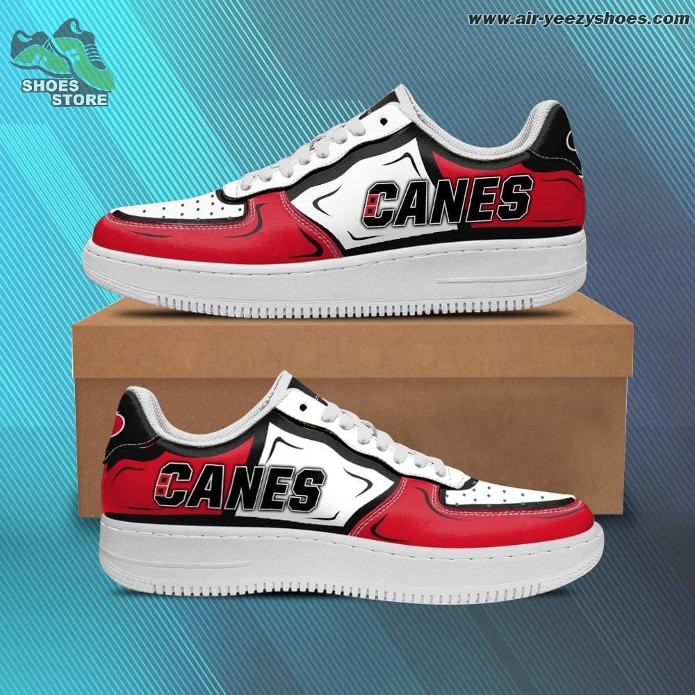 Carolina Hurricanes Casual Sneaker - Air Force 1 Style Shoes