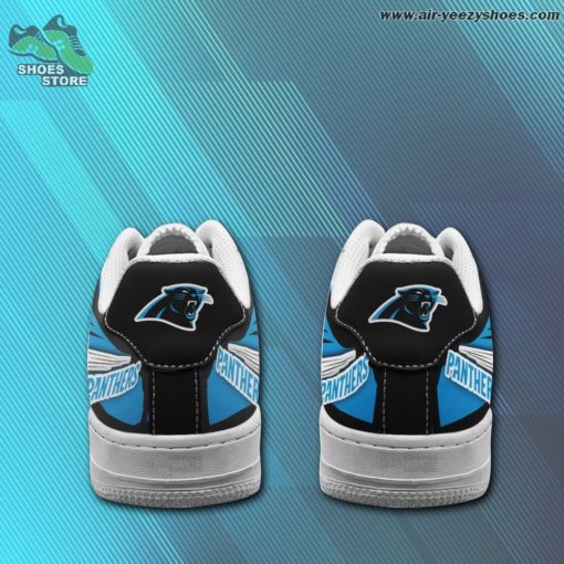 Carolina Panthers Air Shoes Custom NAF Sneakers