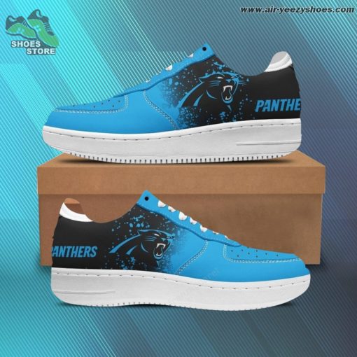 Carolina Panthers Air Sneaker Custom Force Shoes