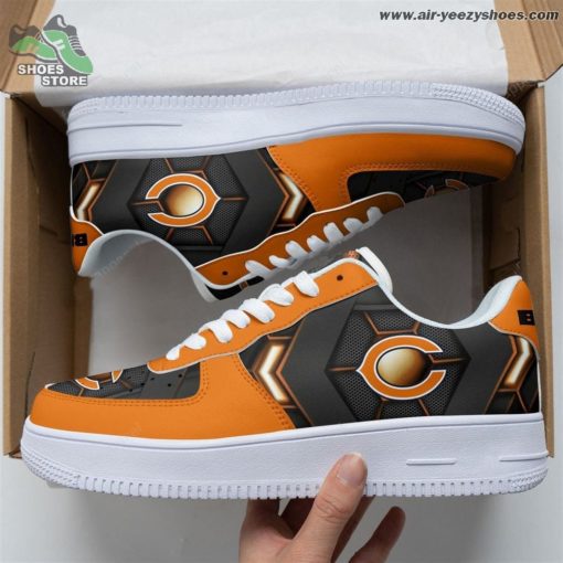 chicago bears air sneaker custom force shoes vwuv4s