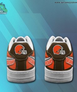 cleveland browns air shoes custom naf sneakers 51 czw852