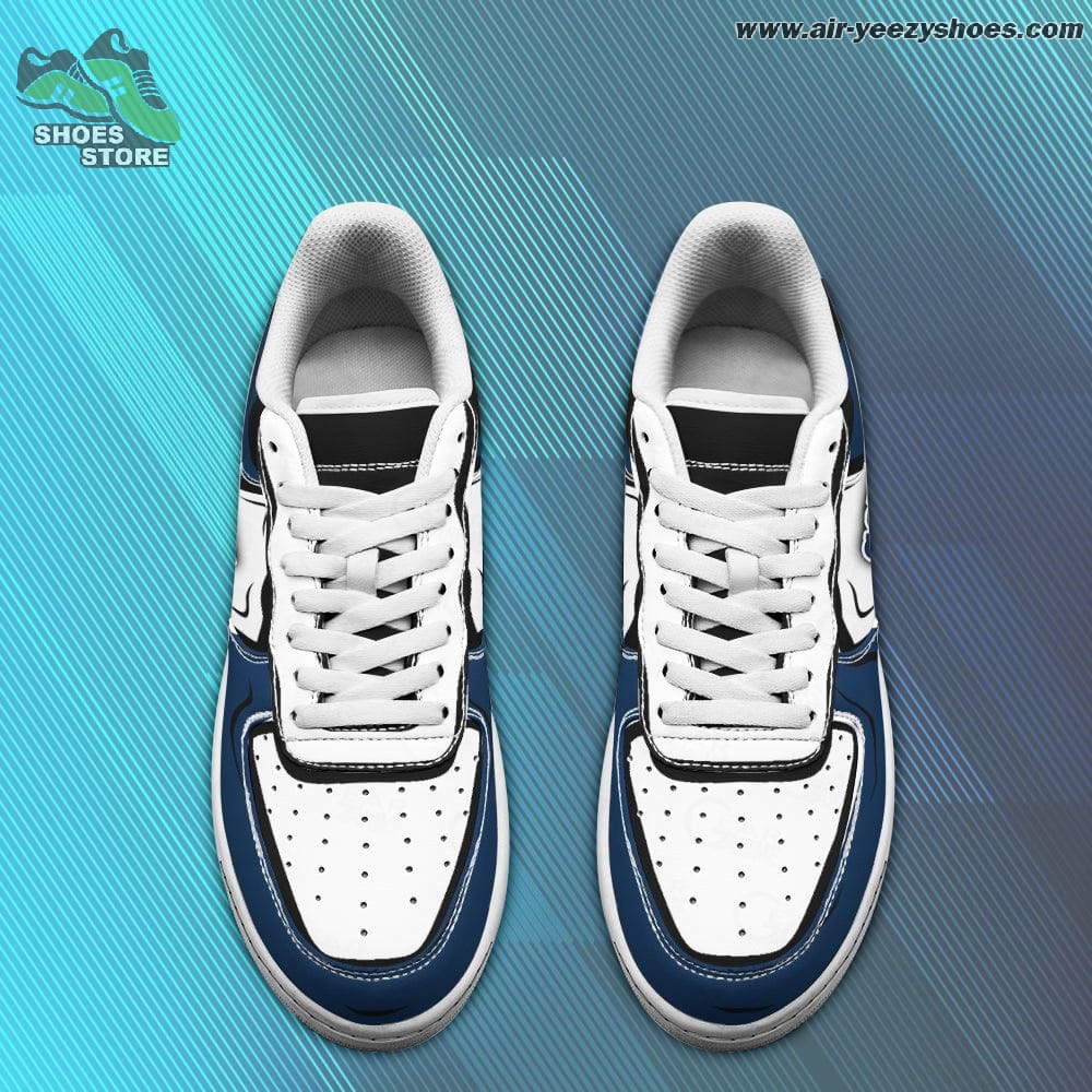 Dallas Cowboys Casual Sneaker - Air Force 1 Style Shoes