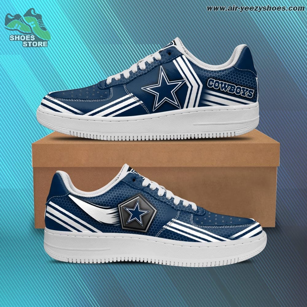 Dallas Cowboys Football Sneaker - Custom AF 1 Shoes