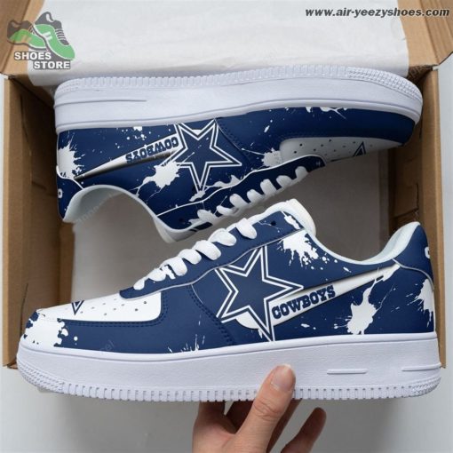 Dallas Cowboys Team Air Sneakers 63RB-NAF
