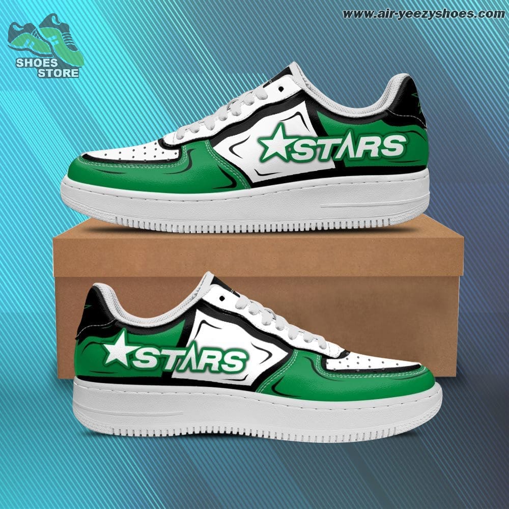 Dallas Stars Casual Sneaker - Air Force 1 Style Shoes