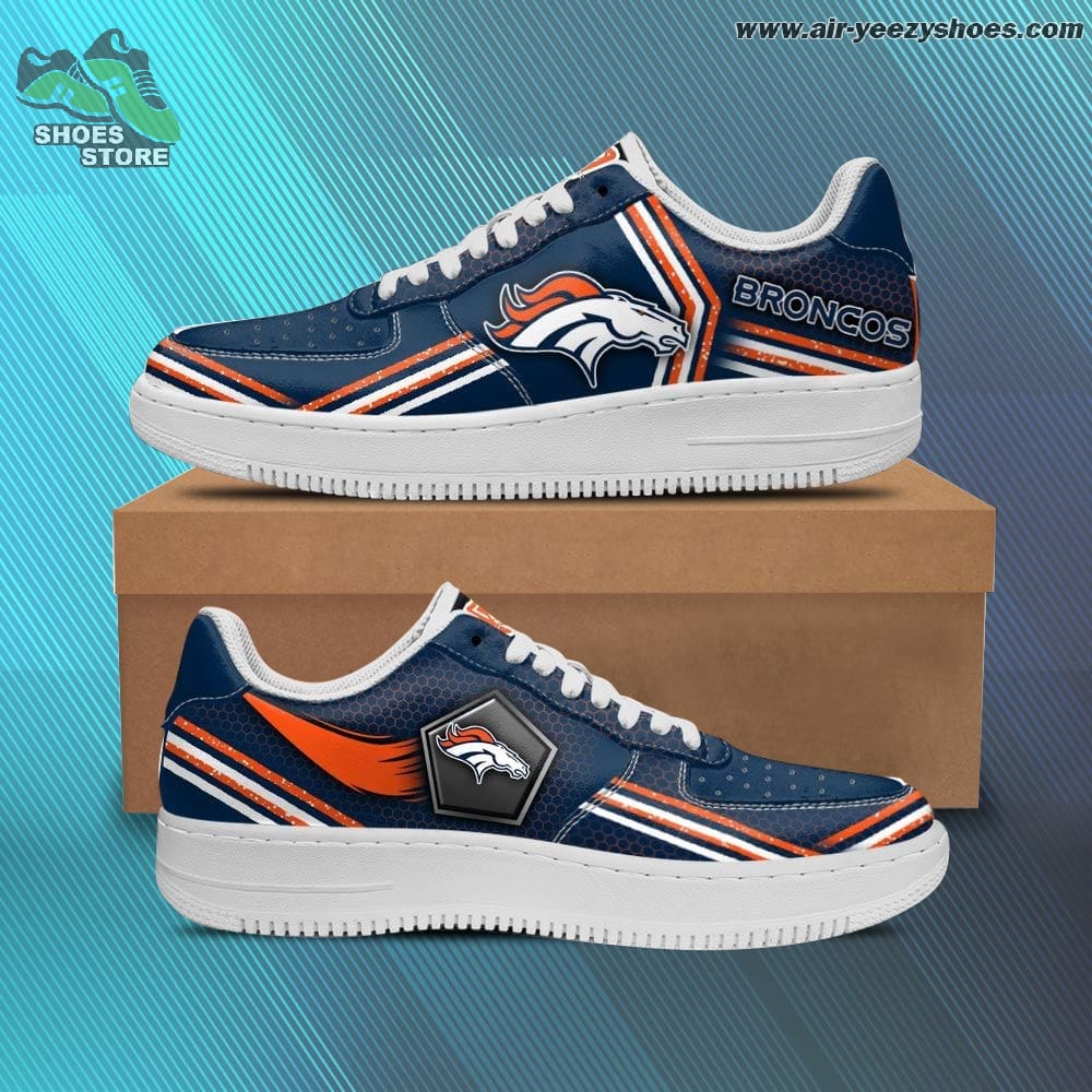Denver Broncos Sneaker - Custom AF 1 Shoes