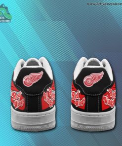 detroit red wings air shoes custom naf sneakers 49 jxl8as