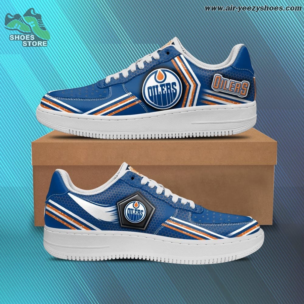 Edmonton Oilers Sneaker - Custom AF 1 Shoes