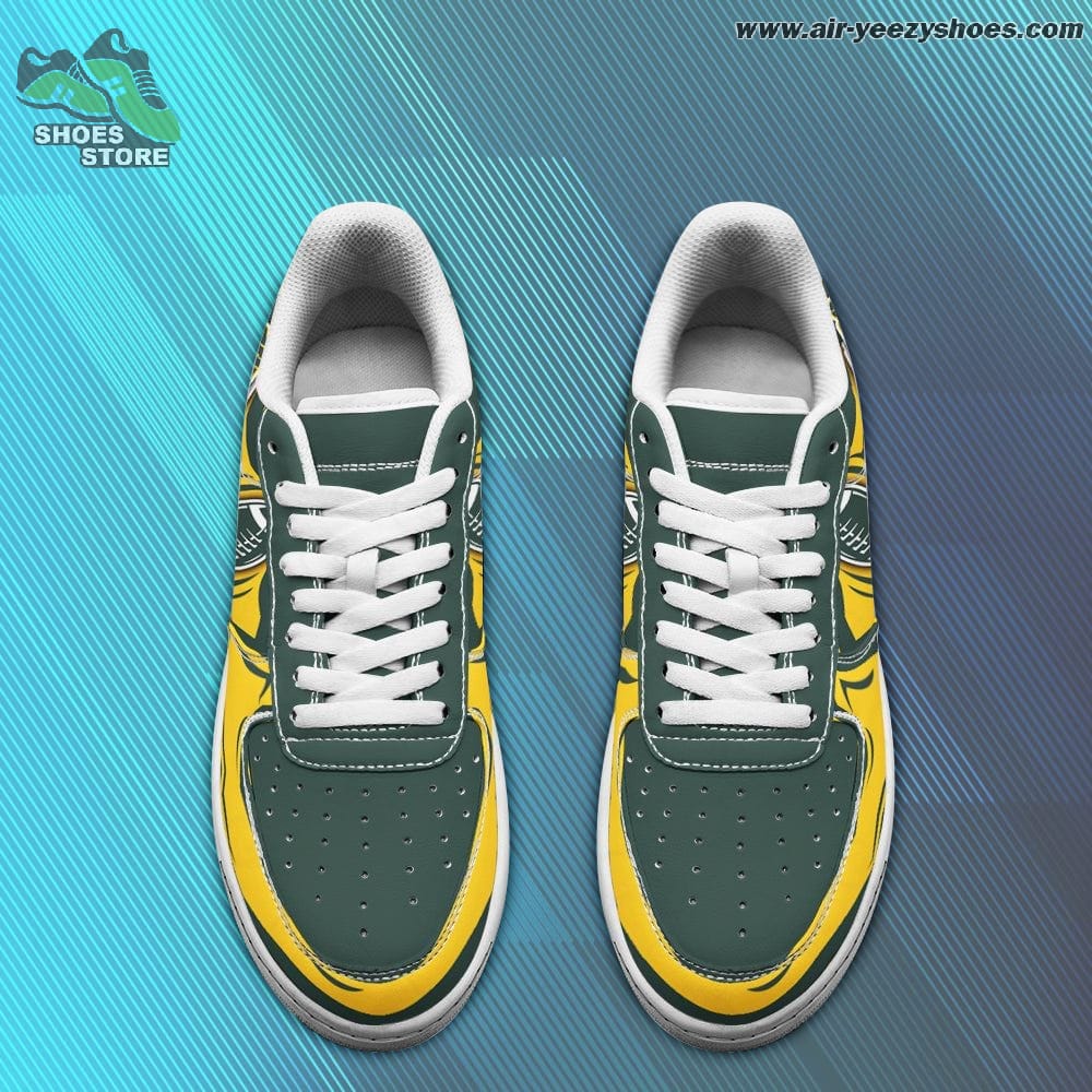 Green Bay Packers Air Shoes Custom NAF Sneakers