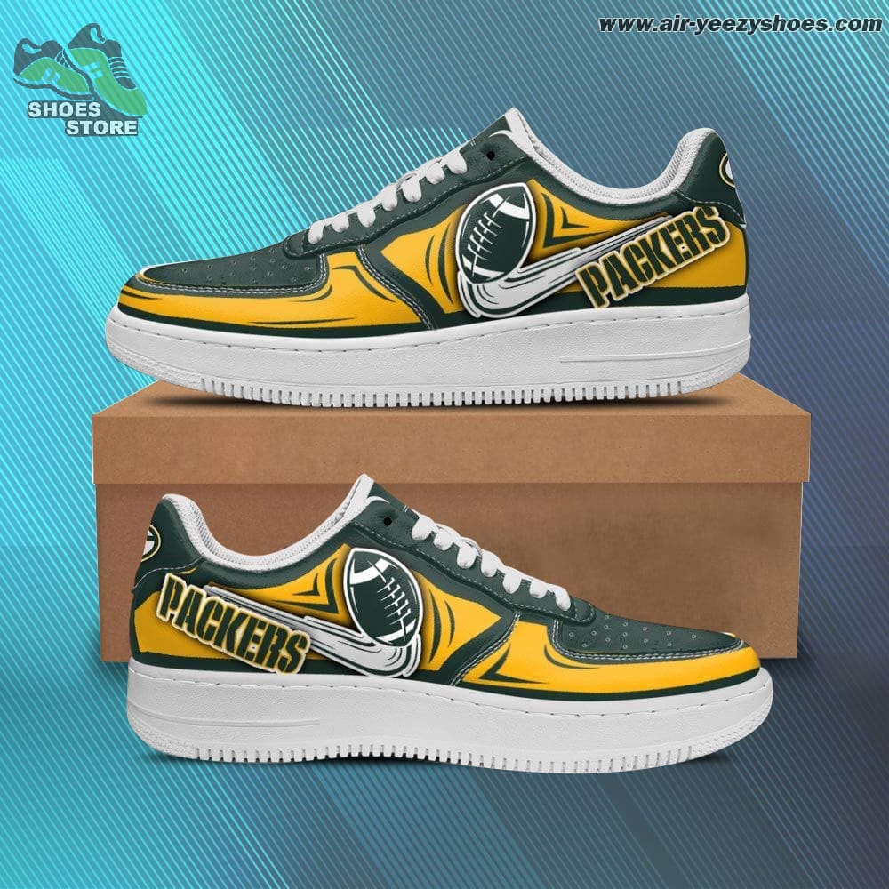 Green Bay Packers Air Shoes Custom NAF Sneakers