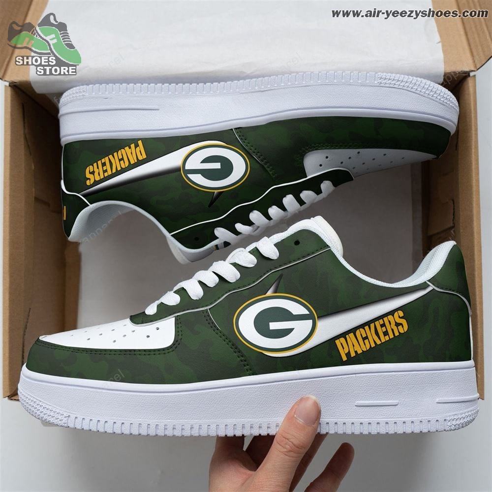Green Bay Packers Team Air Sneakers 72RB-NAF