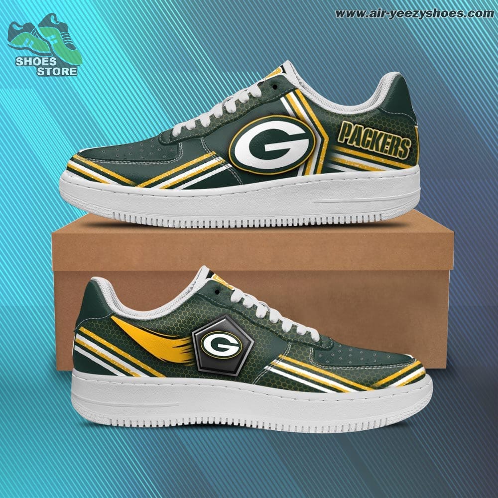 Green Packers Sneaker - Custom AF 1 Shoes