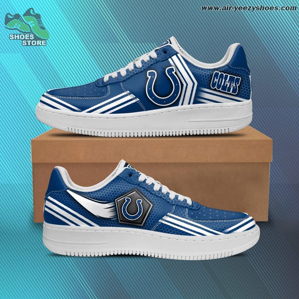 Indianapolis Colts Sneaker - Custom AF 1 Shoes