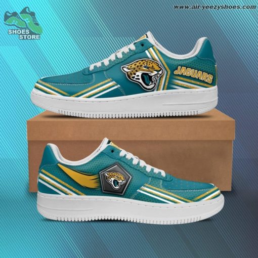 Jacksonville Jaguars Football Sneaker – Custom AF 1 Shoes