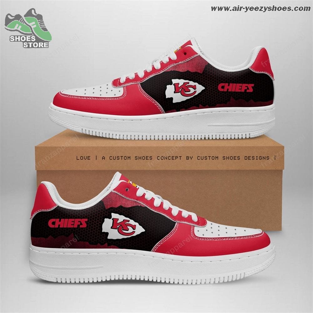 Kansas City Chiefs Team Air Sneakers 03RB-NAF