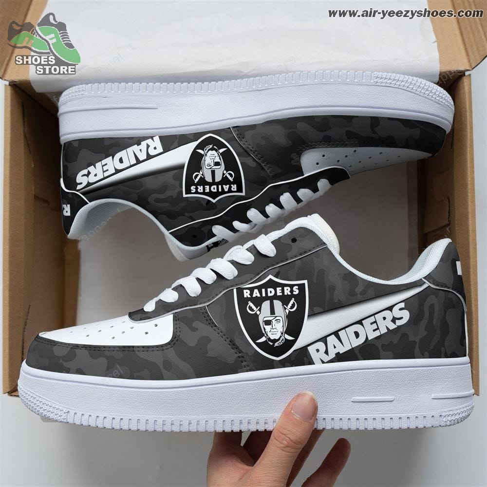 Las Vegas Raiders Football Team Air Sneakers