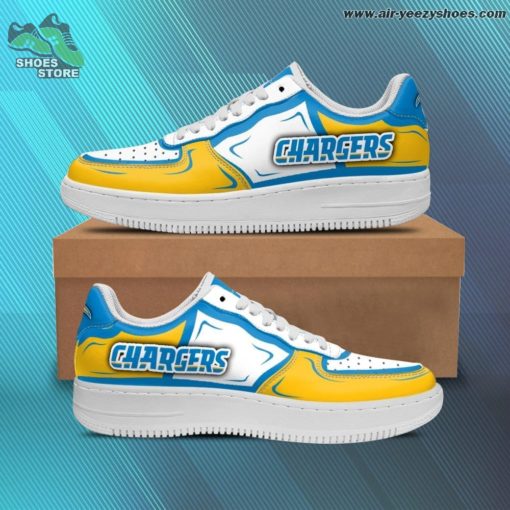los angeles chargers casual sneaker air force 1 9 pncuk2