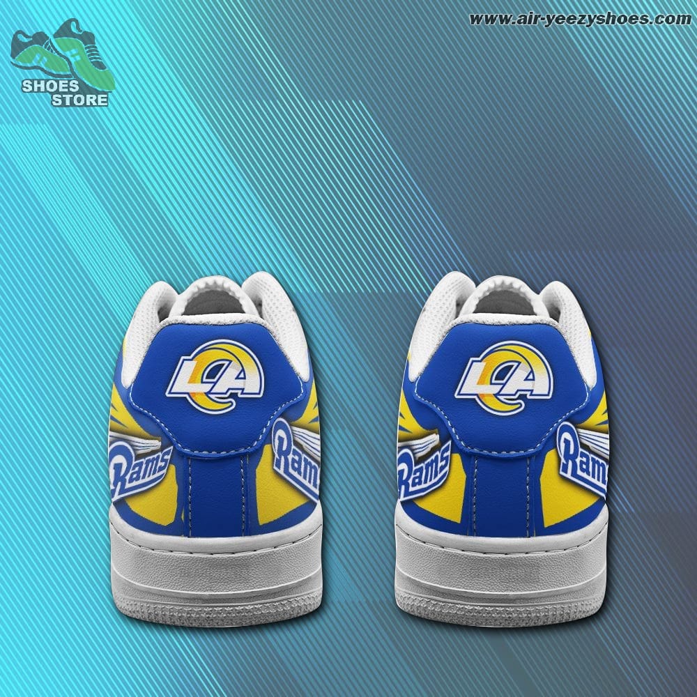 Los Angeles Rams Air Shoes Custom NAF Sneakers