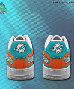 miami dolphins casual sneaker air force 1 46 hc0zpw