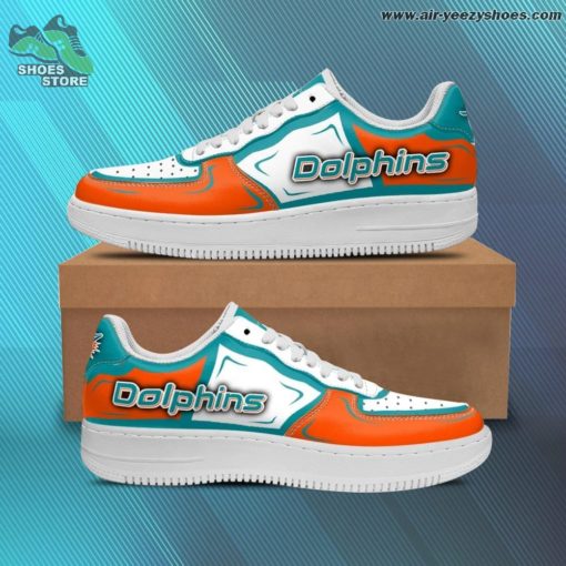 miami dolphins casual sneaker air force 1 8 ykmaas