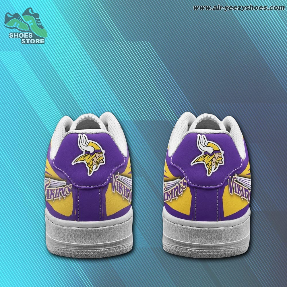 Minnesota Vikings Air Shoes Custom NAF Sneakers