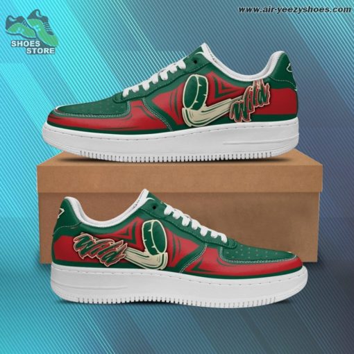 minnesota wild air shoes custom naf sneakers 8 aotfh7
