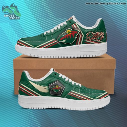 Minnesota Wilds Sneaker – Custom AF 1 Shoes