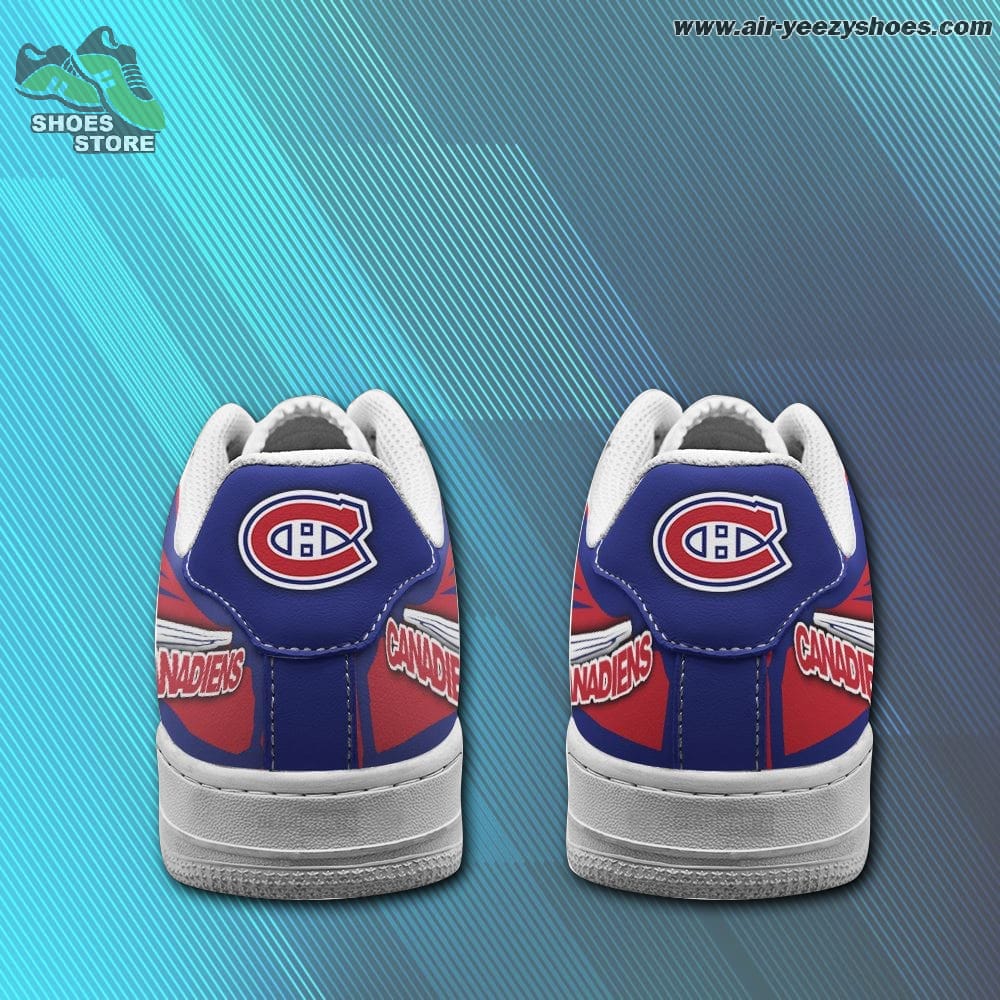Montreal Canadiens Air Shoes Custom NAF Sneakers