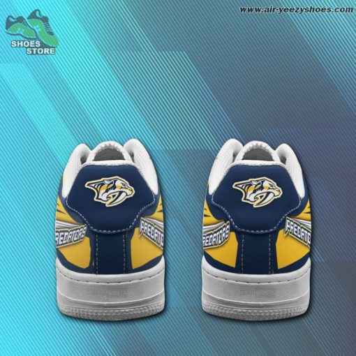 nashville predators air shoes custom naf sneakers 45 getx1x