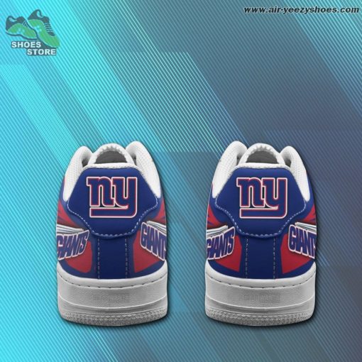 new york giants air shoes custom naf sneakers 44 yc25di