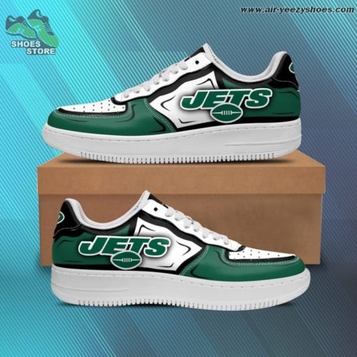 New York Jets Casual Sneaker – Air Force 1 Style Shoes