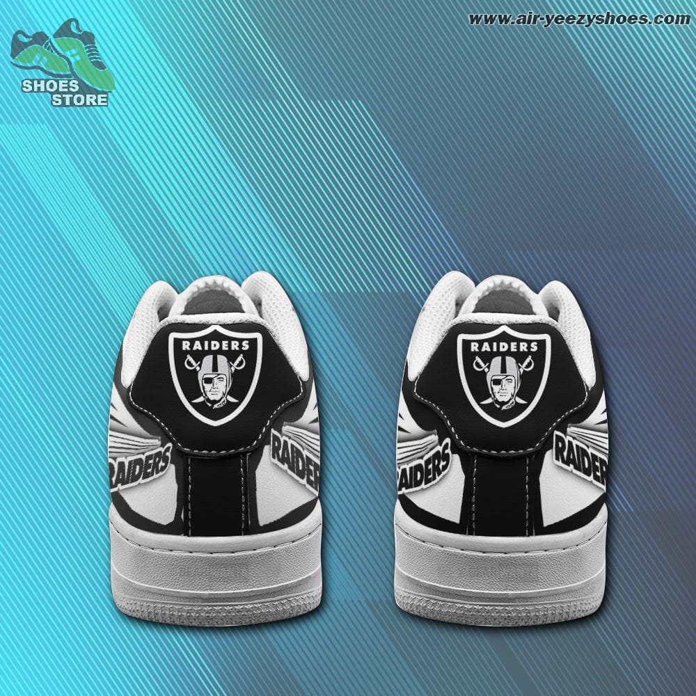 Oakland Raiders Air Shoes Custom NAF Sneakers