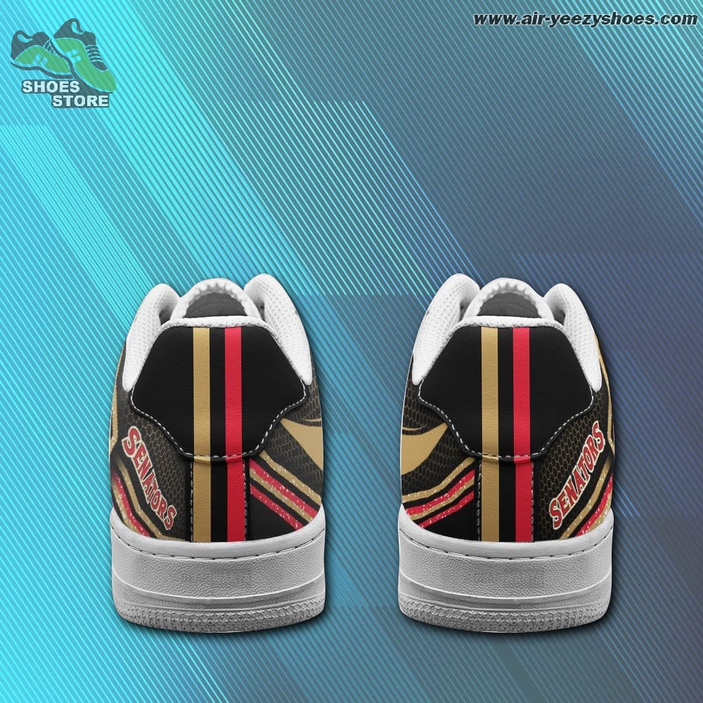 Ottawa Senators Football Sneaker - Custom AF 1 Shoes
