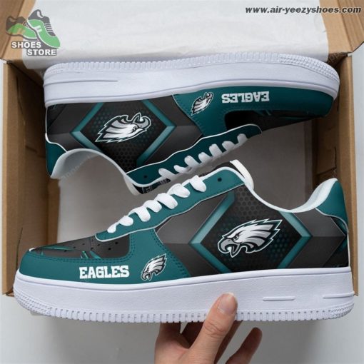 Philadelphia Eagles Air Force Sneakers – Custom Shoes 2022