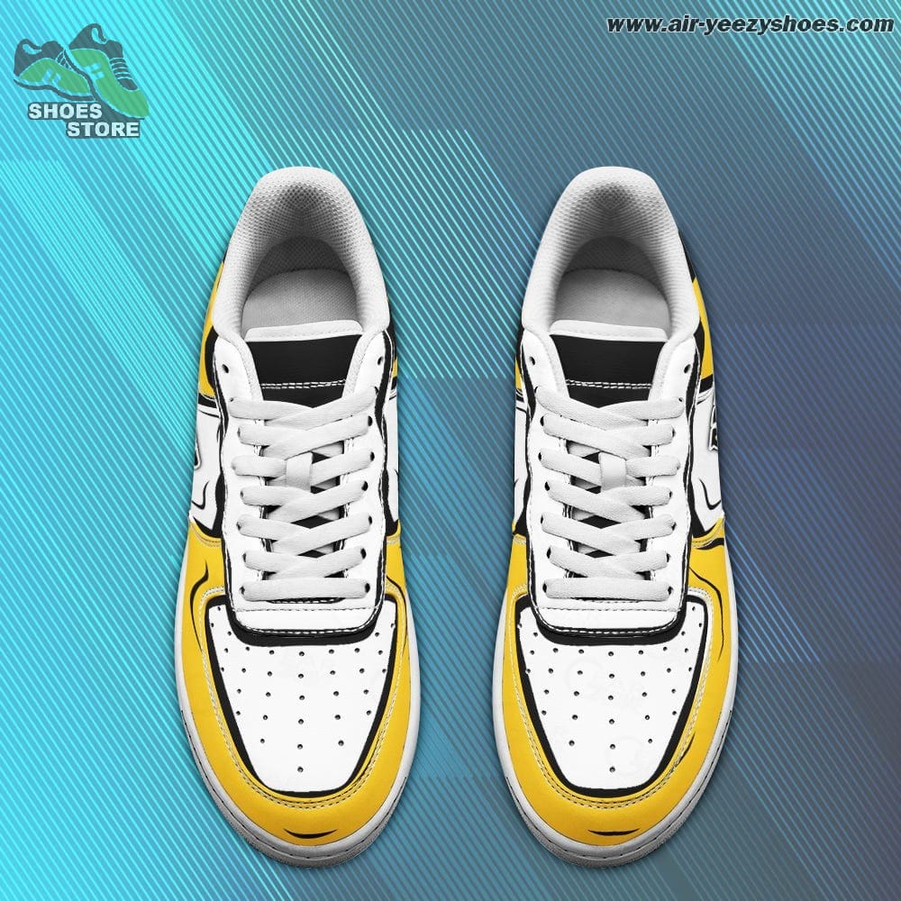 Pittsburgh Penguins Casual Sneaker - Air Force 1 Style Shoes