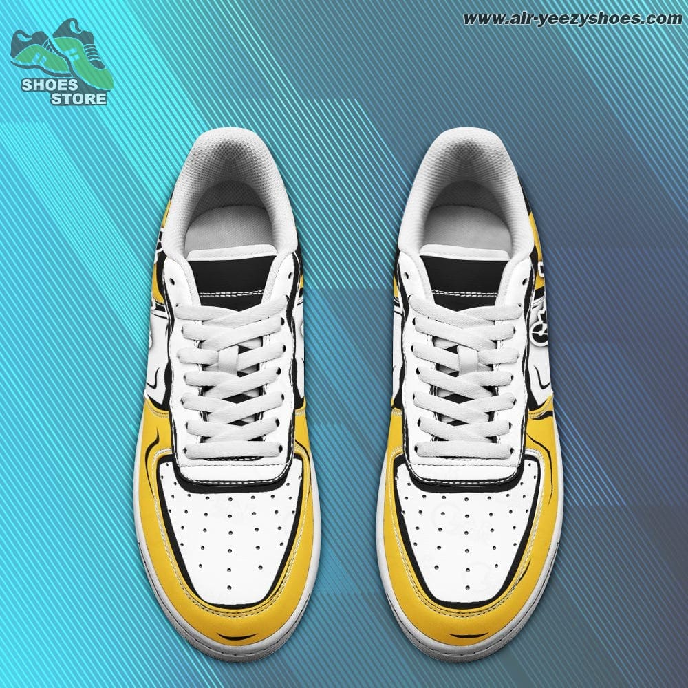 Pittsburgh Steelers Casual Sneaker - Air Force 1 Style Shoes