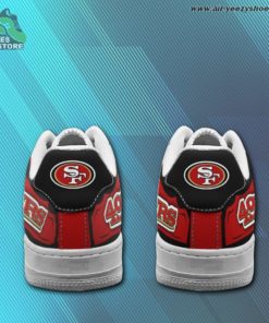 San Francisco 49ers Casual Sneaker – Air Force 1 Style Shoes
