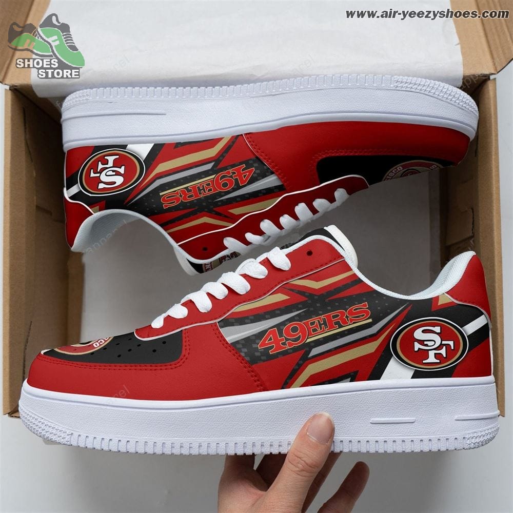 San Francisco 49ers Air Sneaker Custom Force Shoes
