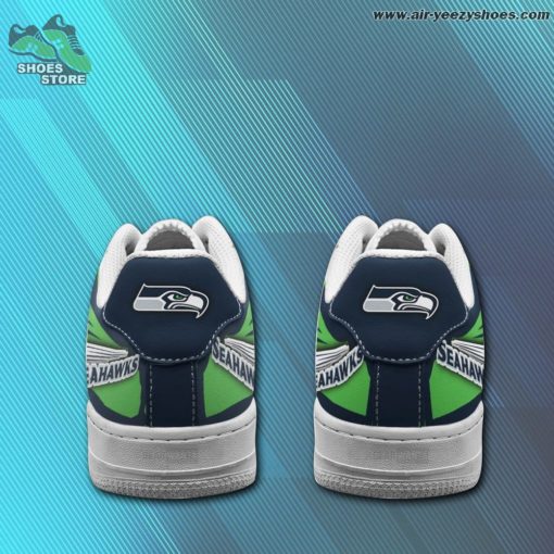Seattle Seahawks Air Shoes Custom NAF Sneakers