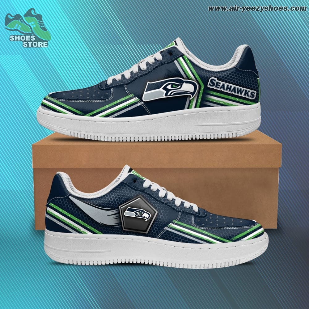 Seattle Seahawks Sneaker - Custom AF 1 Shoes