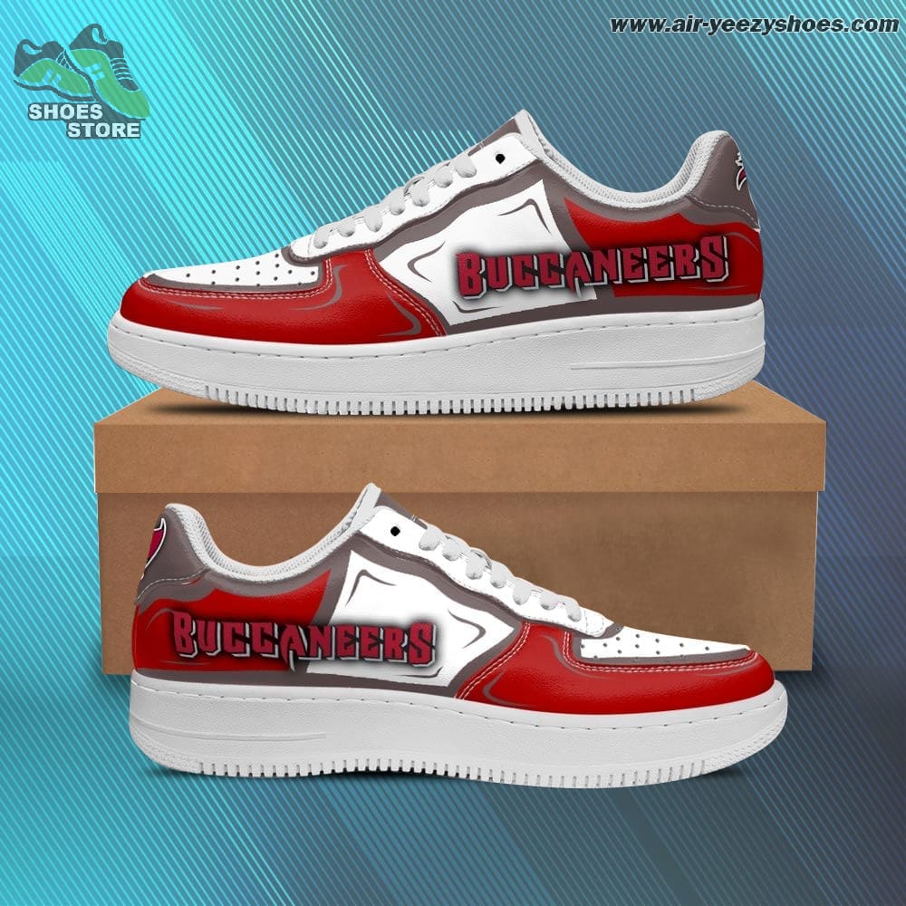 Tampa Bay Buccaneers Casual Sneaker - Air Force 1 Style Shoes