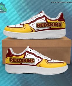 Washington Redskins Casual Sneaker – Air Force 1 Style Shoes