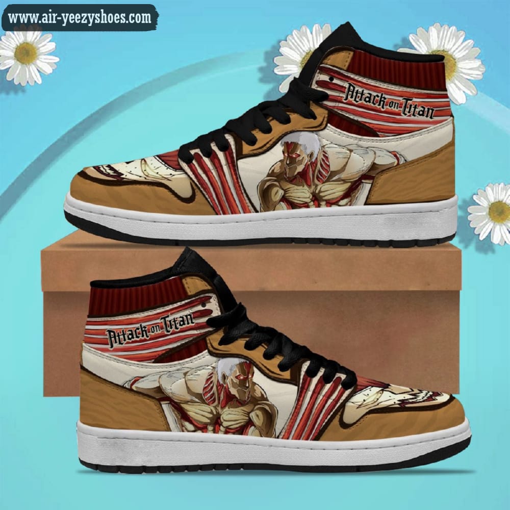Attack On Titan Amored Titan Anime High Sneaker Boots