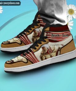 attack on titan jordan 1 high sneakers amored titan anime shoes 2 Fdbmr