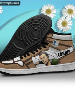attack on titan jordan 1 high sneakers connie springer anime shoes 3 y7NiK