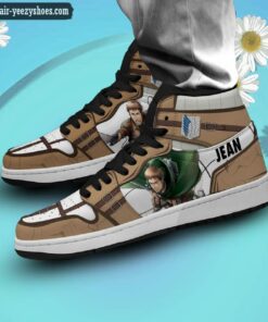 attack on titan jordan 1 high sneakers jean kristein anime shoes 2 UUkjy