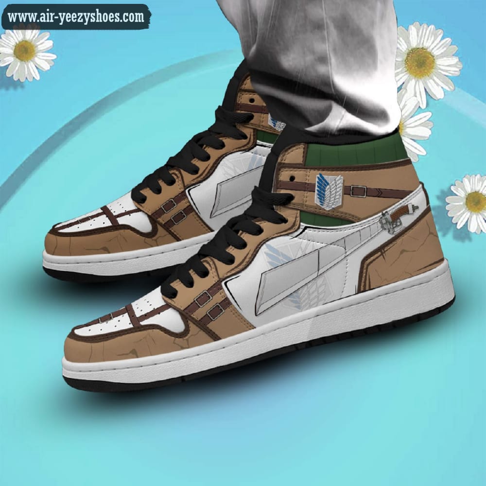 Attack On Titan Reconnaissance Army Anime High Sneaker Boots