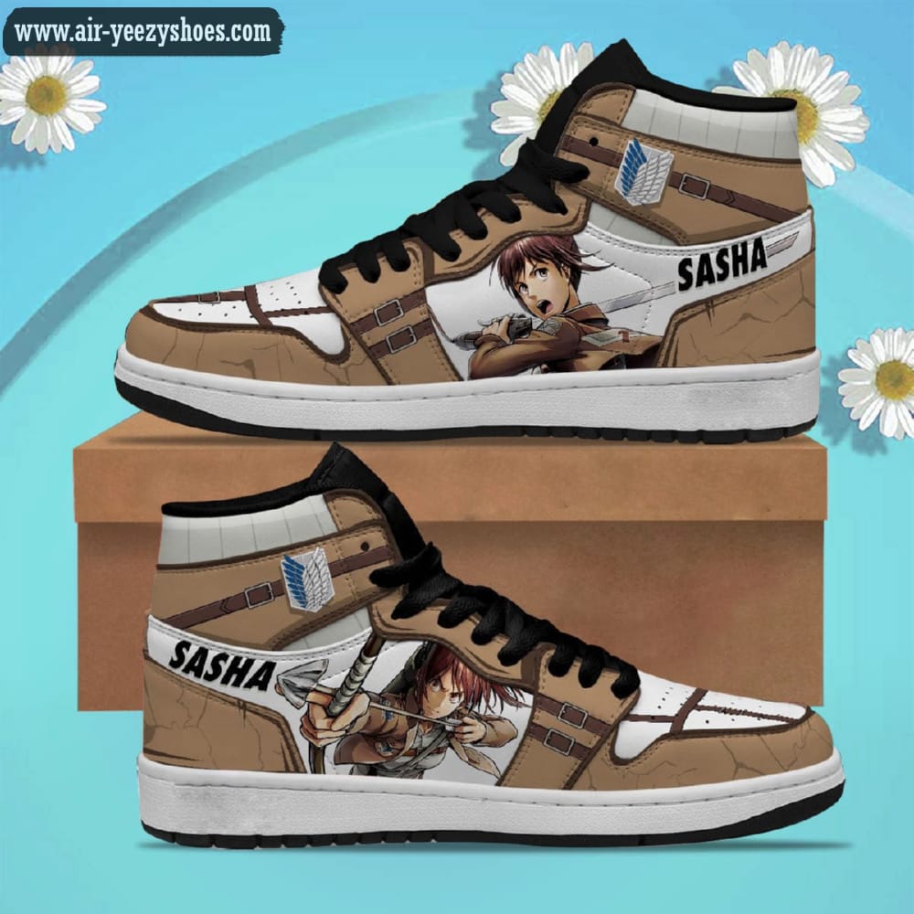 Attack On Titan Sasha Blouse Anime Synthetic Leather Stitching Shoes - Custom Sneakers