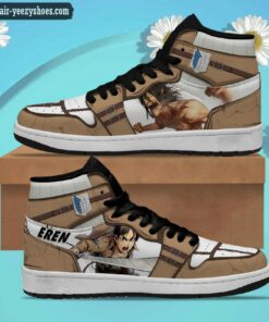 attack on titan jordan 1 high sneakersren yeager anime shoes 1 dPWzb