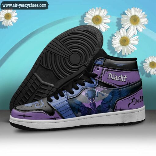 black clover nacht faust jordan 1 high sneakers anime shoes 2 LJA4H